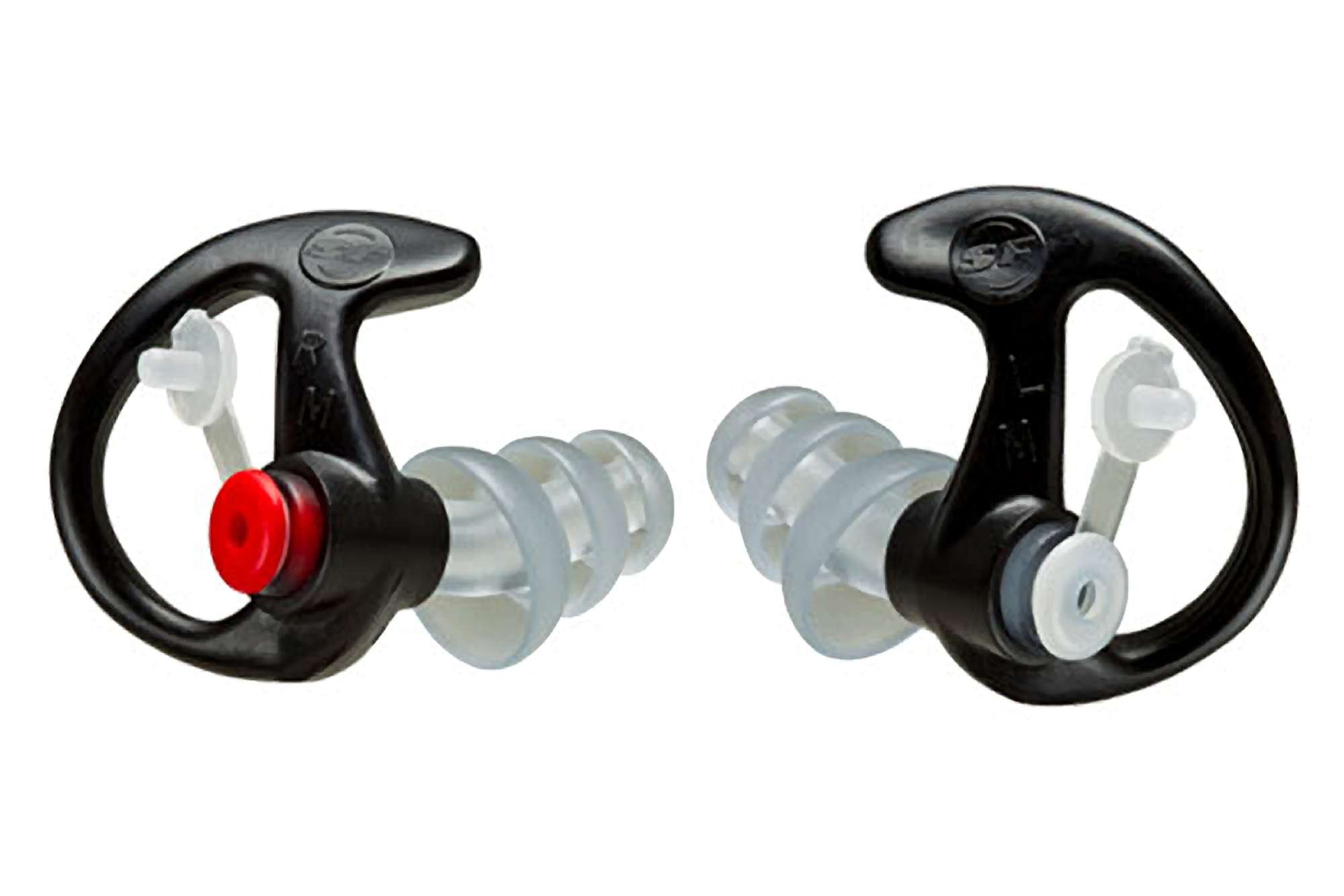 SureFire EP4BKMPR EP4 Sonic Defenders Plus Polymer 24 dB Flanged Black Medium Adult 1 Pair